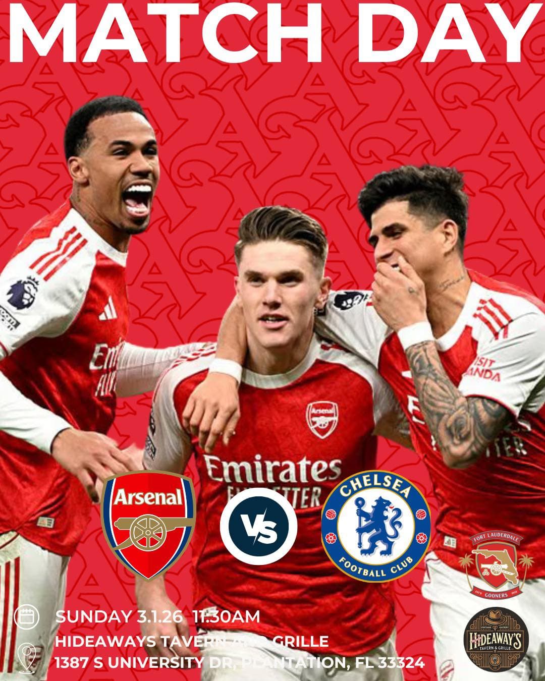 Arsenal v Chelsea